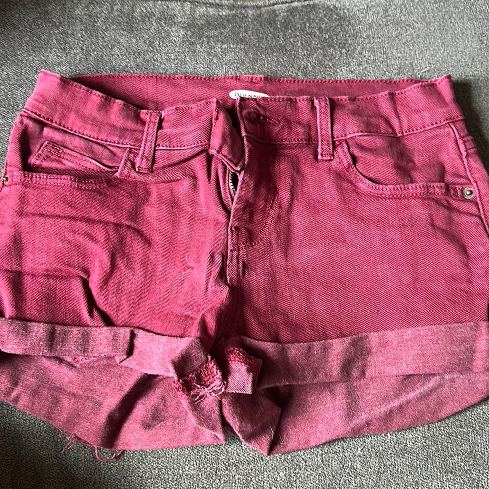 high waisted shorts from old navy size 2